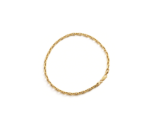 Pulseira Cartier Cadeado em Ouro Amarelo 18K com 22 cm