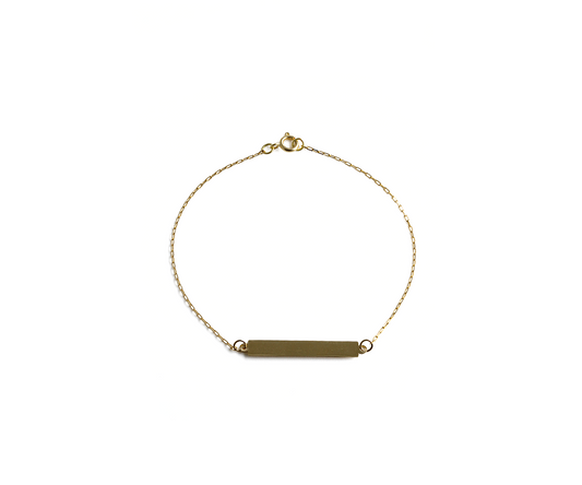 Pulseira Chapinha Infantil em Ouro Amarelo 18K Cartier