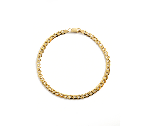 Pulseira Grumet em Ouro Amarelo 18K com 21 cm