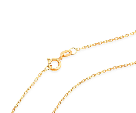 Corrente Cartier Cadeado Ouro Amarelo 18K s/Fecho 70cm